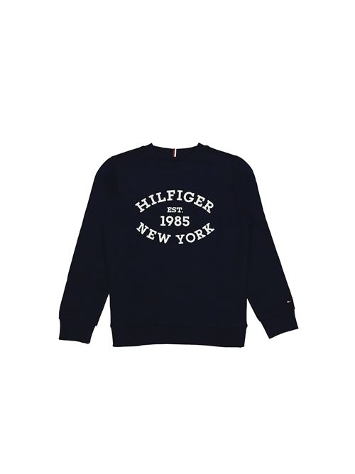 Felpa, bambino, logata. TOMMY HILFIGER | KB0KB09048TDW5